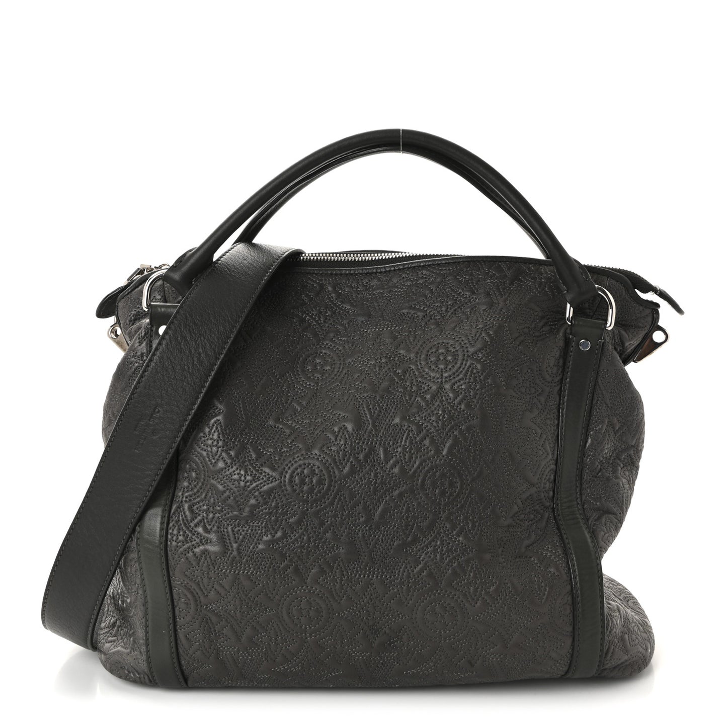 Monogram Lambskin Antheia Ixia PM Dark Gray