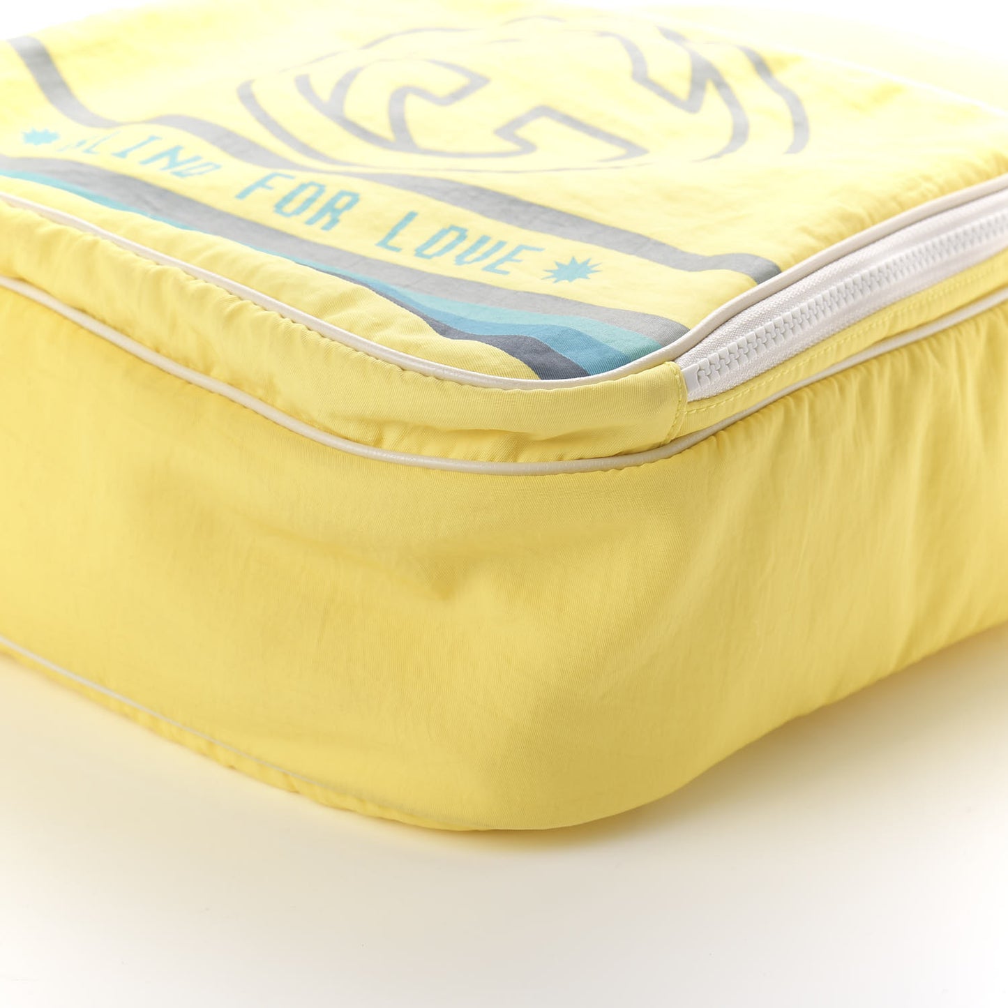 Nylon Twill Blind For Love Interlocking G Backpack Pastel Yellow Multicolor