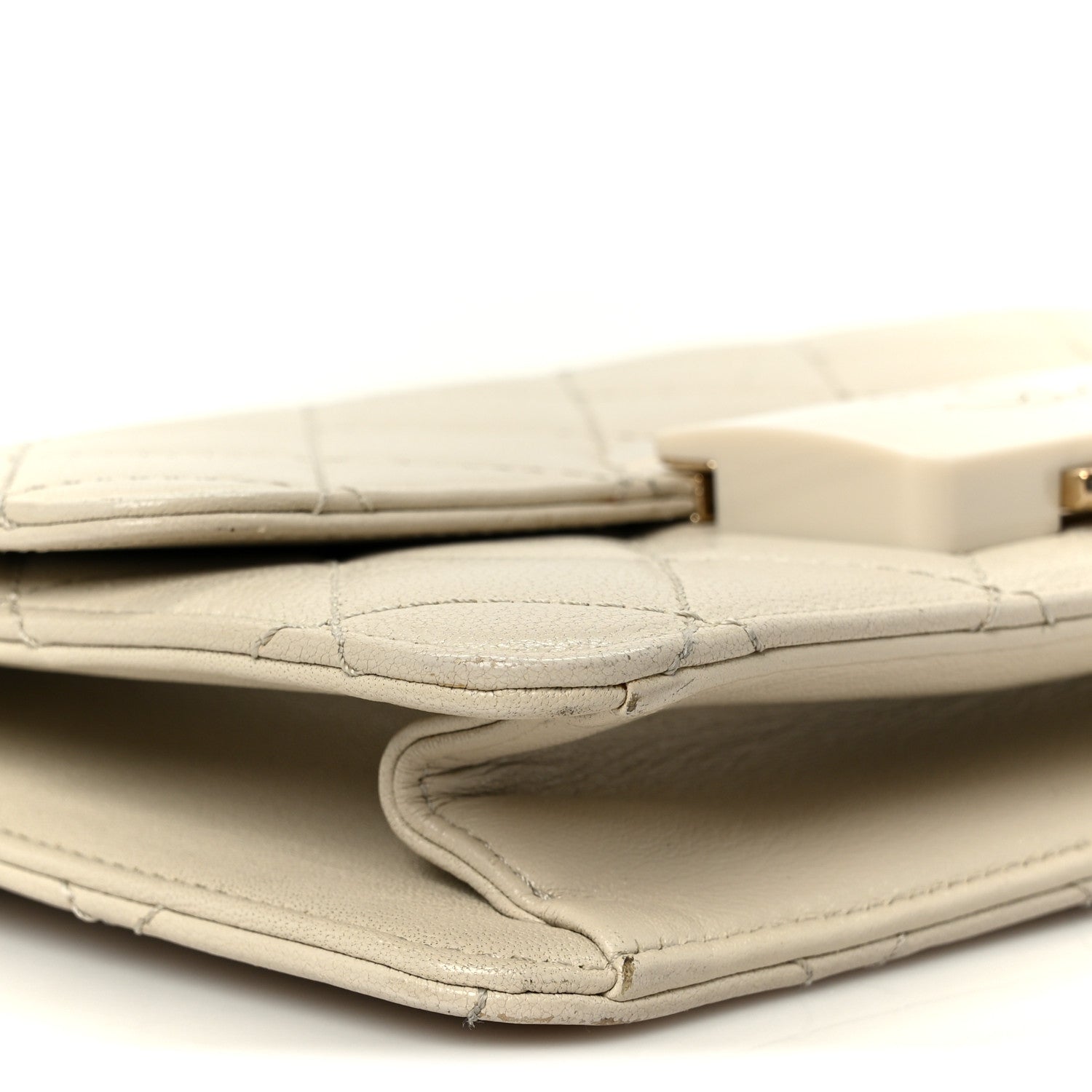 Chanel Sheepskin Quilted Mini Beauty Lock Flap Beige 9 of 10