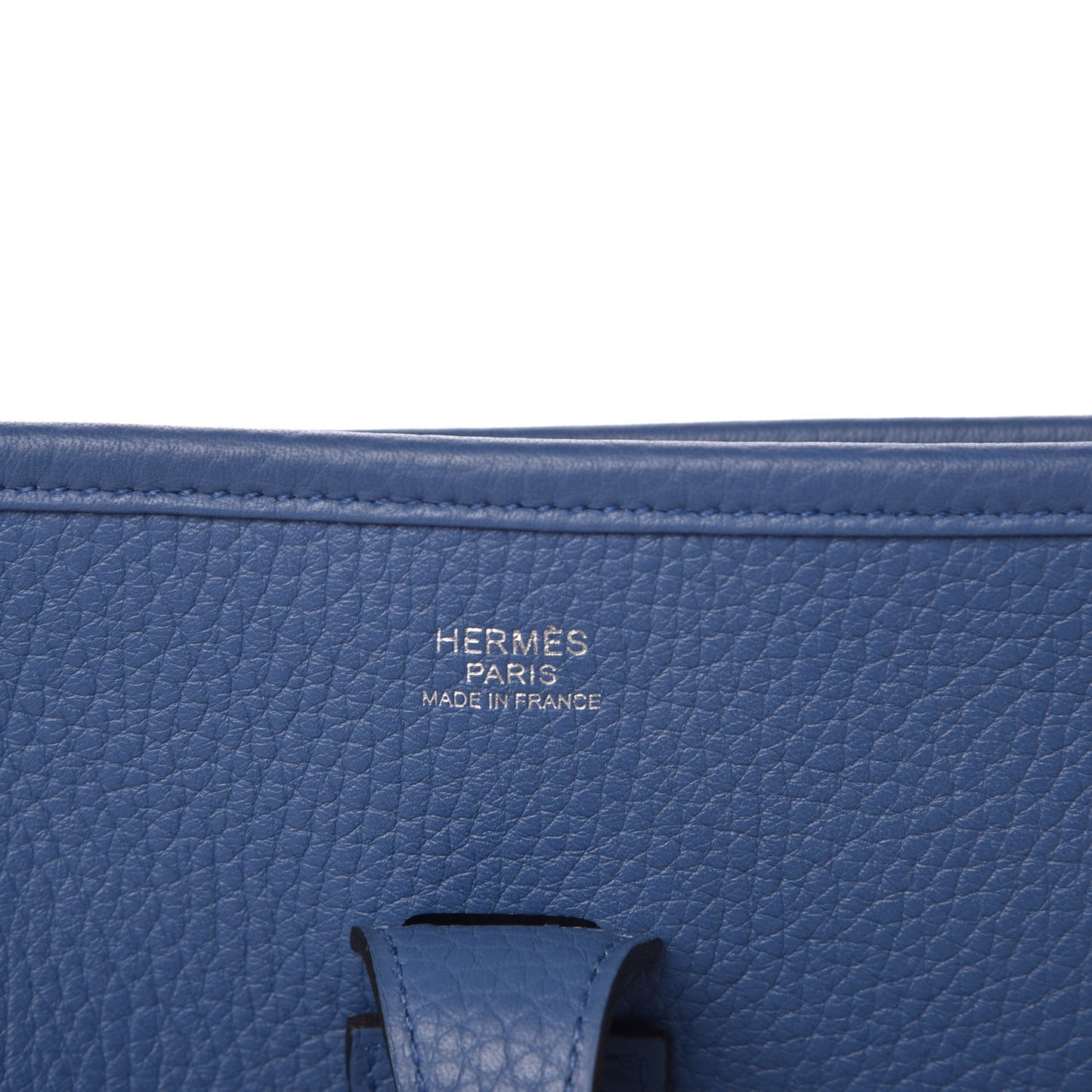 Taurillon Clemence Evelyne III PM Bleu Agate