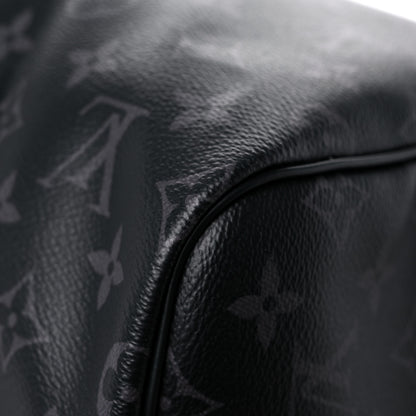 Louis Vuitton Monogram Eclipse Keepall Bandouliere 55 10 of 12