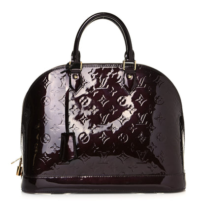Louis Vuitton Vernis Alma MM Amarante 1 of 12
