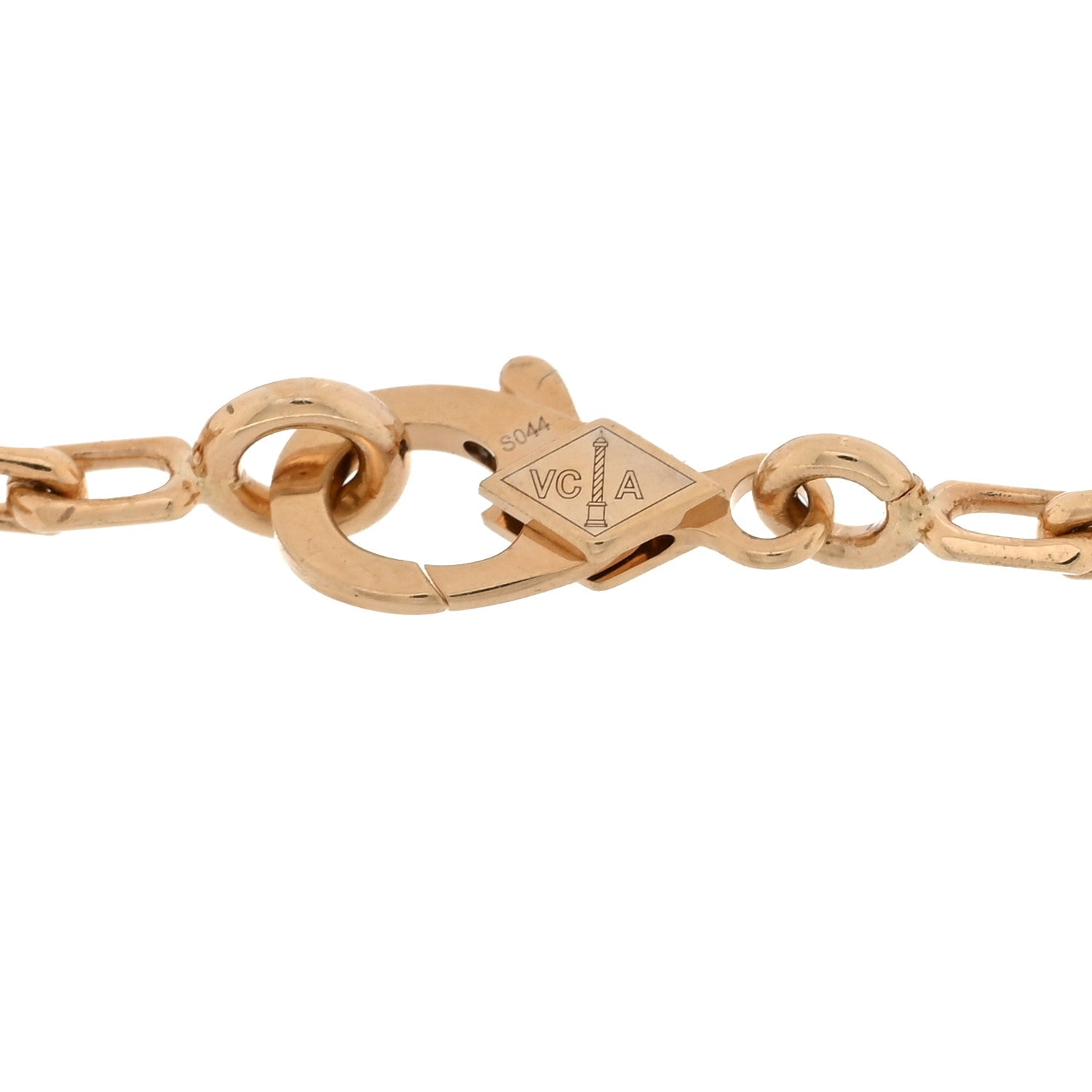 Van Cleef & Arpels 18K Yellow Gold Black Onyx 5 Motifs Vintage Alhambra Bracelet 3 of 4