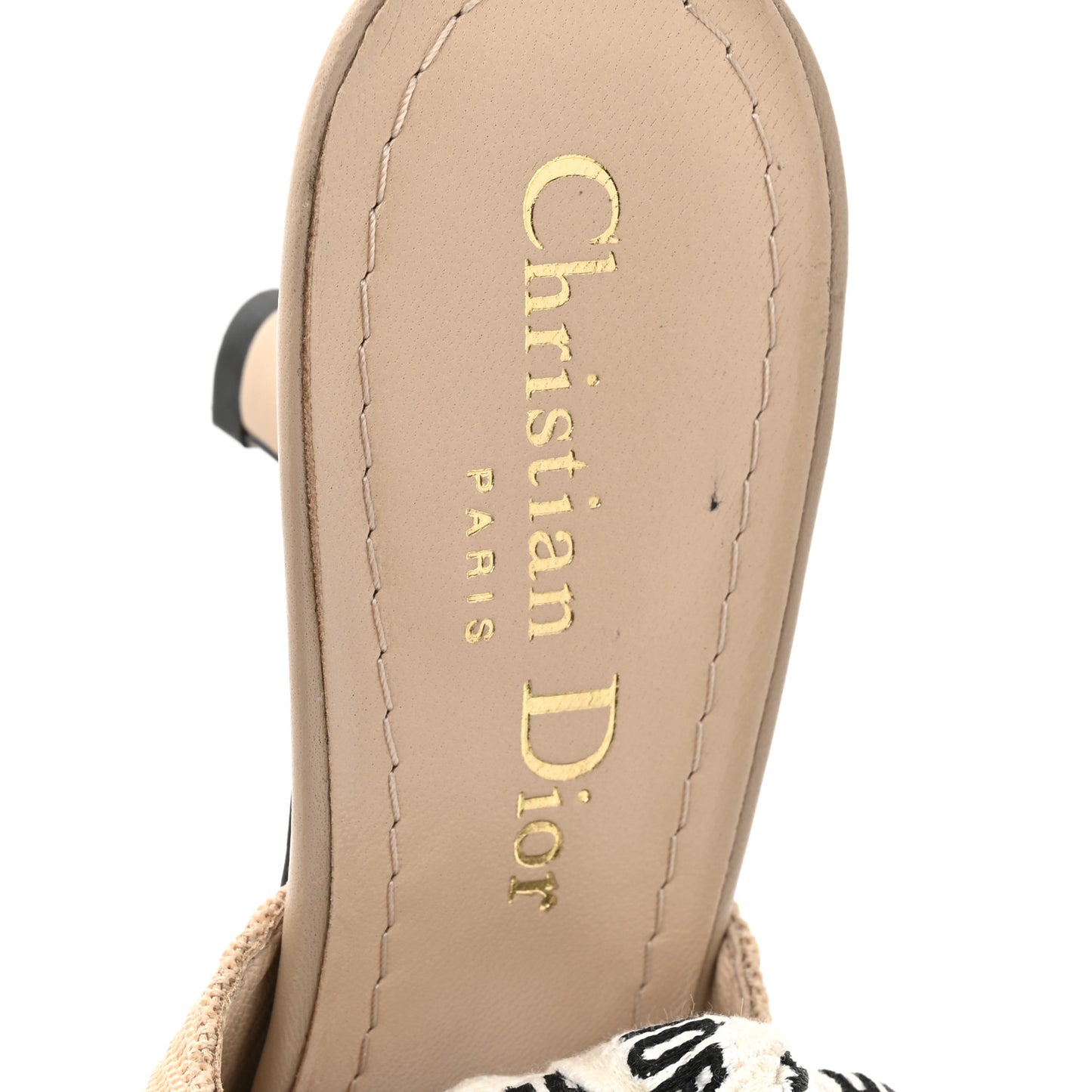Technical Canvas Ribbon J Adior Slingback 65mm Pumps 35 Powder Nude