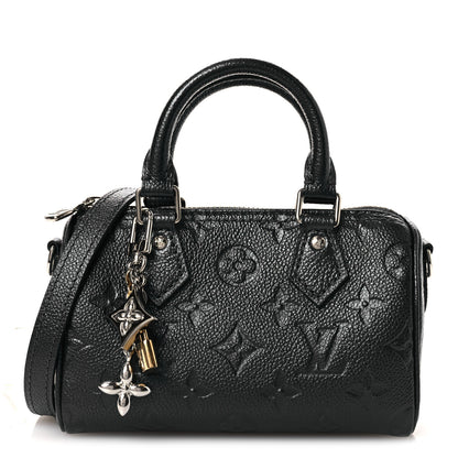 Louis Vuitton Empreinte Monogram Nano Speedy Shimmery Ink 1 of 9