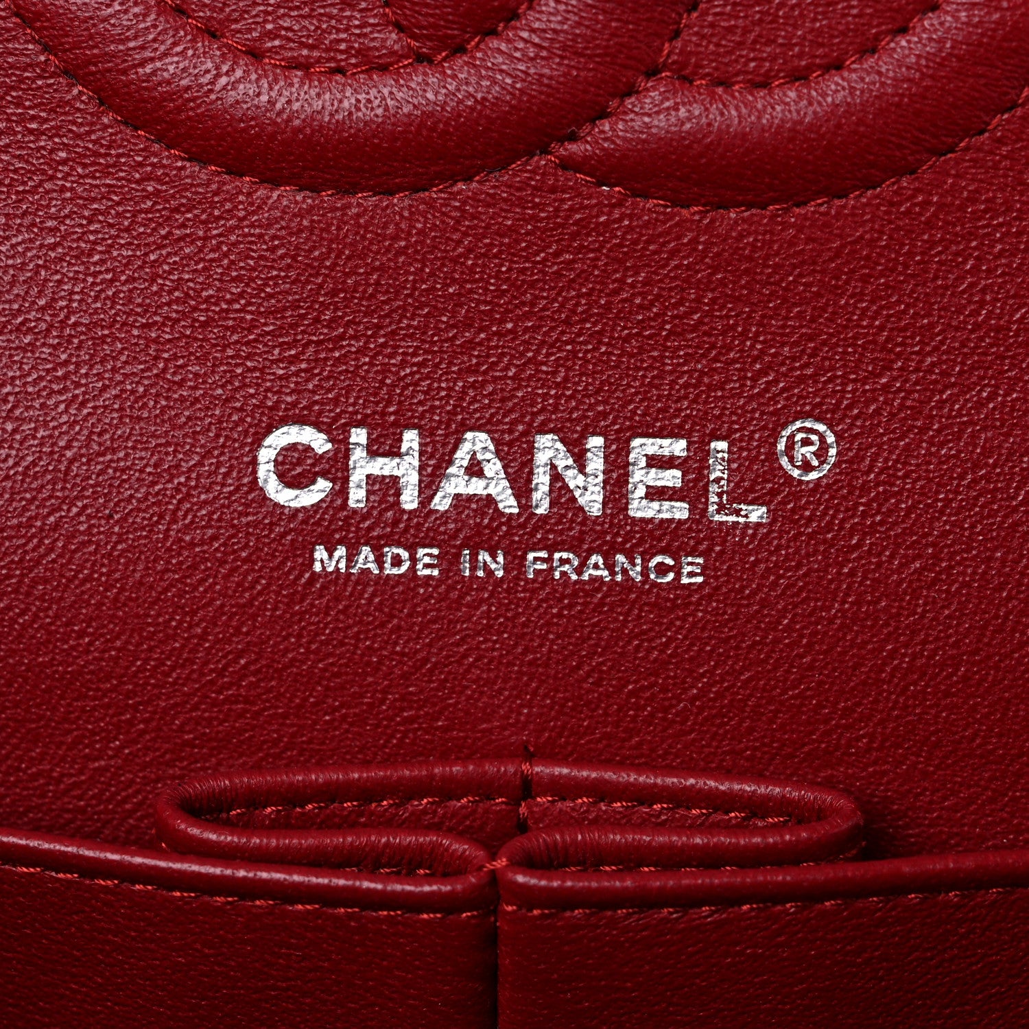 Chanel Caviar Quilted Medium Double Flap Red 7 of 9