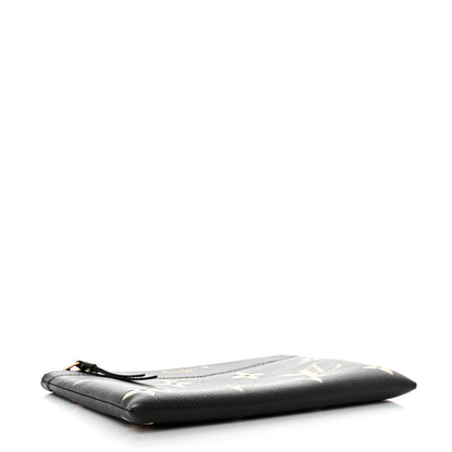 Louis Vuitton Empreinte Monogram Giant Daily Pouch Black Beige 3 of 10