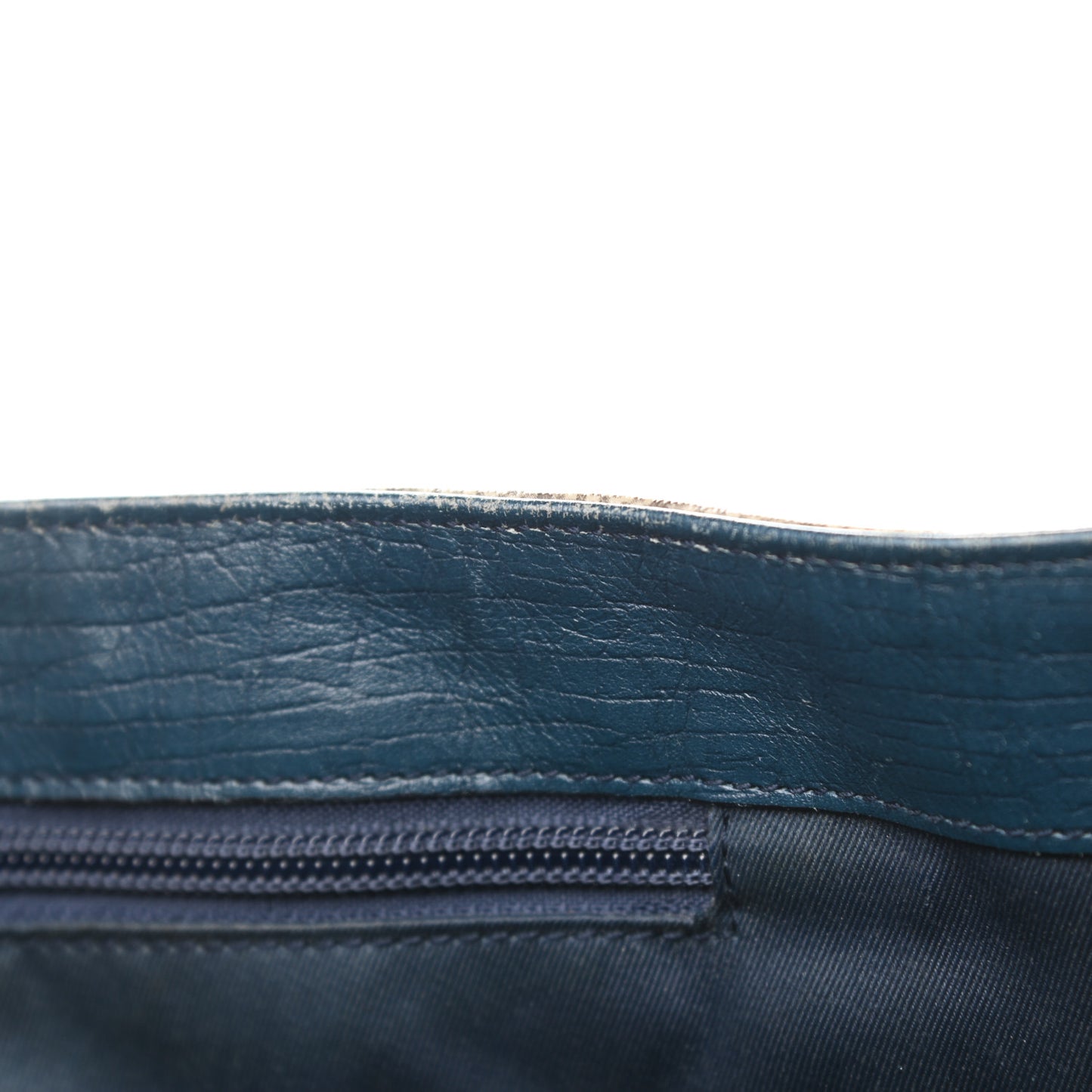 GG Plus Monogram Flat Vertical Tote Blue