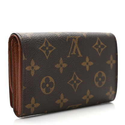 Louis Vuitton Monogram Porte-Monnaie Tresor Wallet 3 of 9