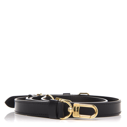 Louis Vuitton Calfskin Adjustable Keepall Bandouliere Shoulder Strap Black 1 of 3