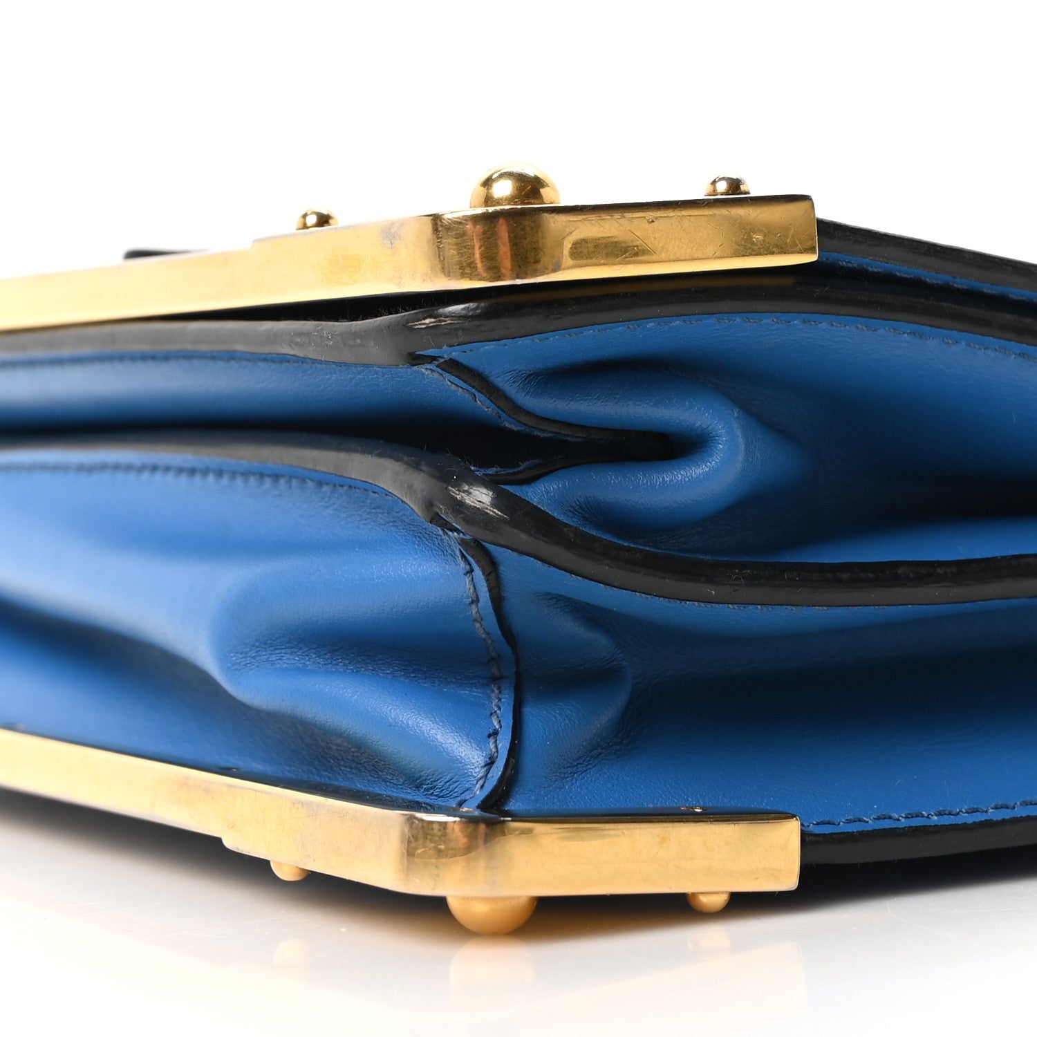 Prada City Calf Saffiano Cahier Bag Marea Black 9 of 9