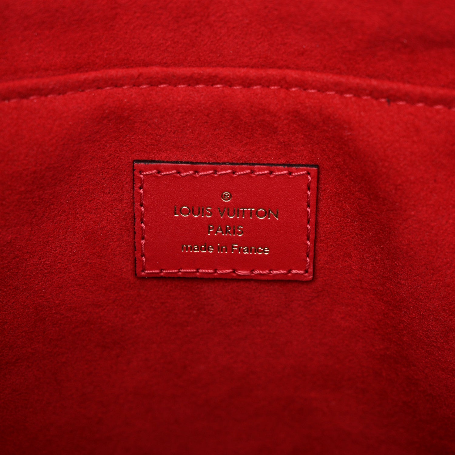 Louis Vuitton Damier Ebene Beaubourg MM Scarlet 6 of 12