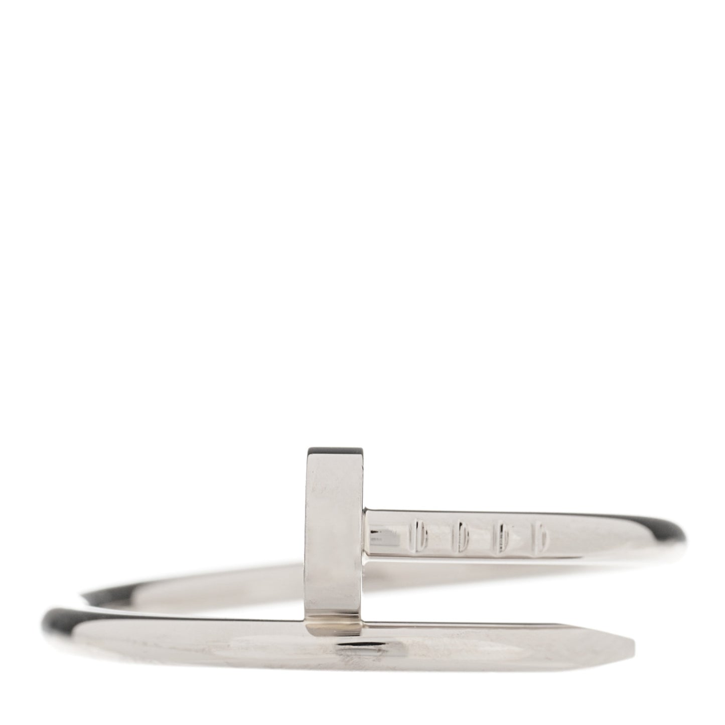 18K White Gold Small Juste Un Clou Ring 59 8.75