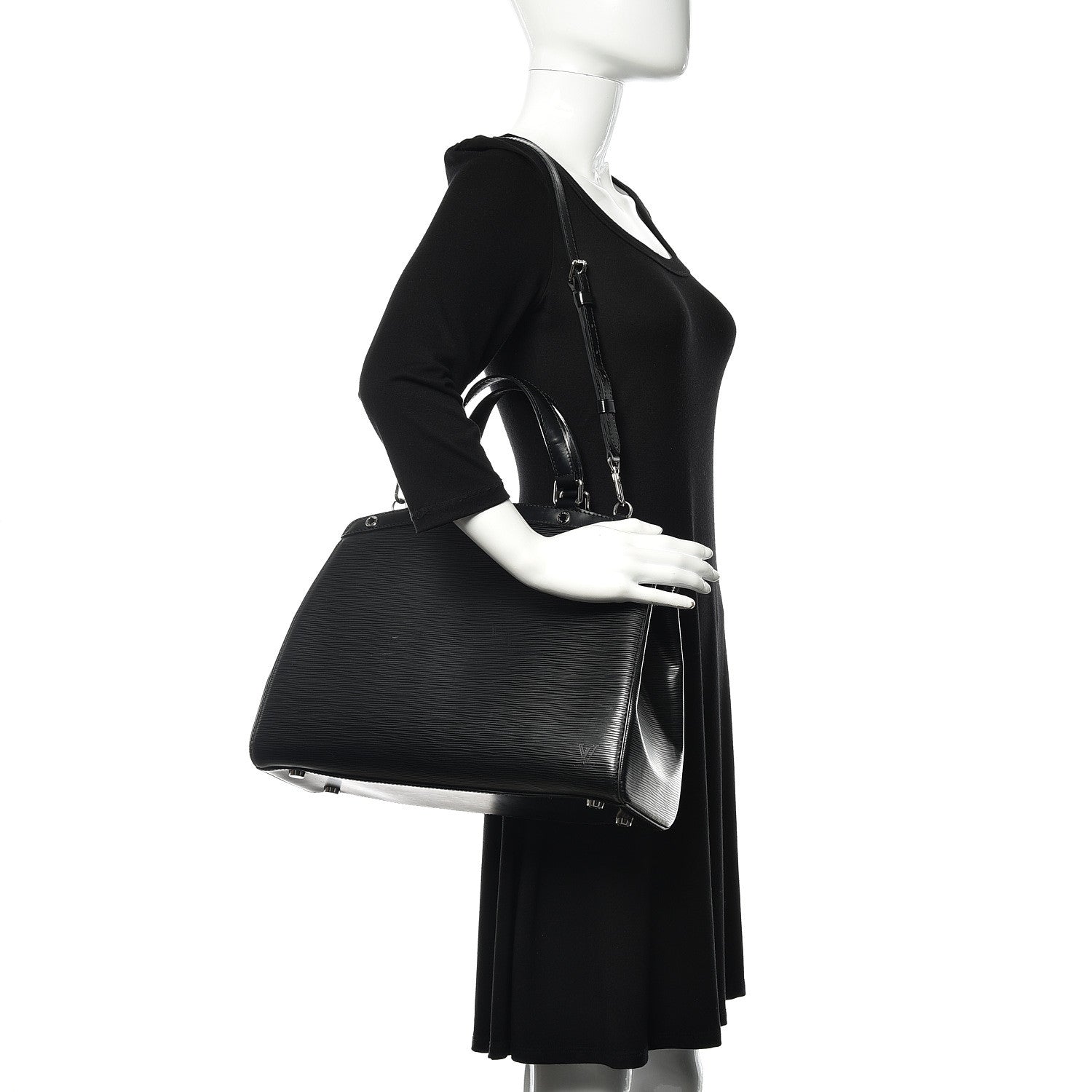 Louis Vuitton Epi Brea GM Black 2 of 15