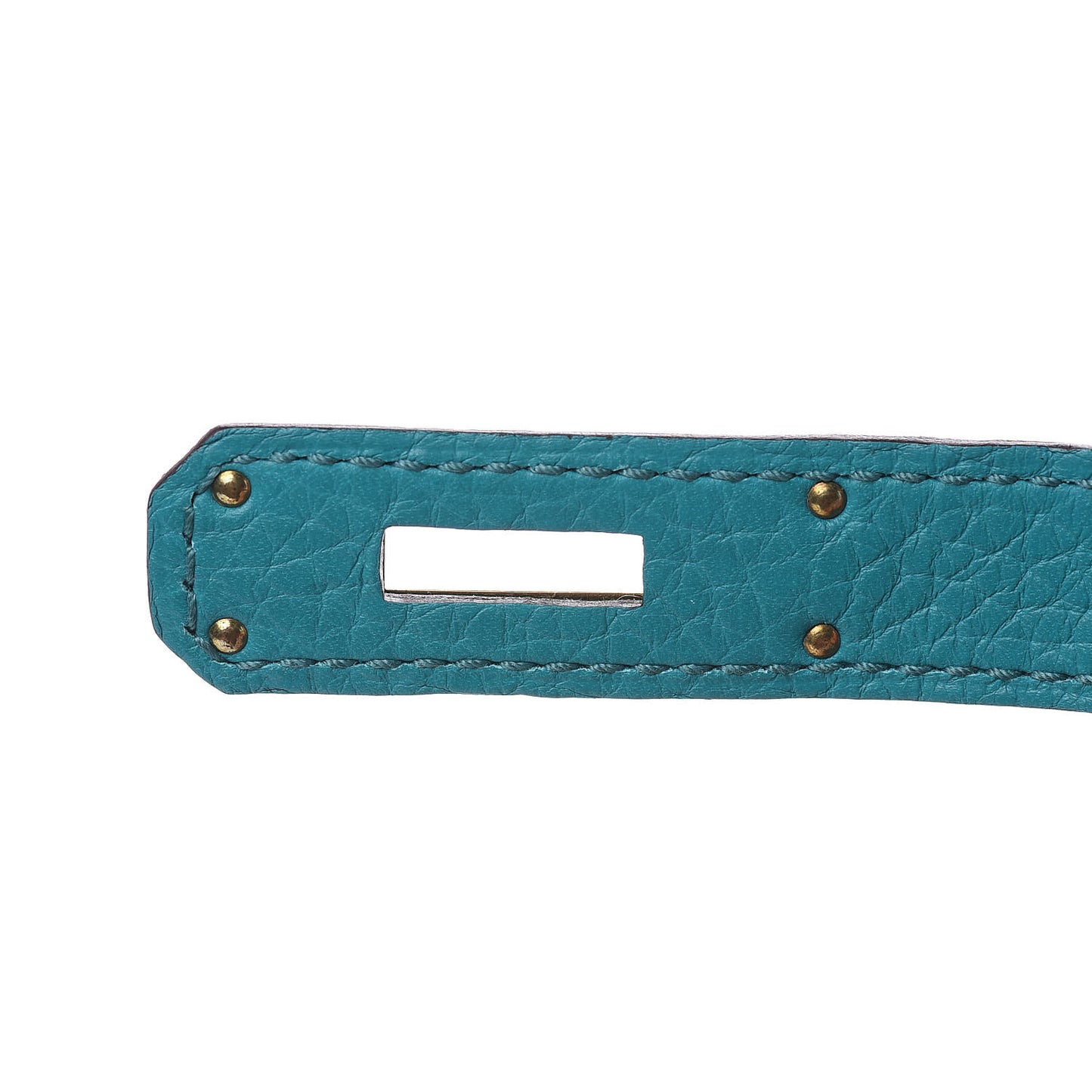 Taurillon Clemence Birkin 30 Bleu Paon
