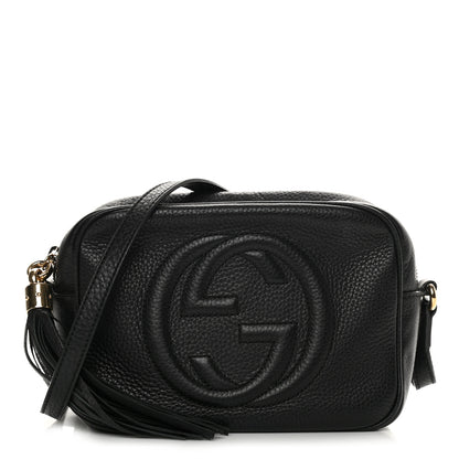 Gucci Pebbled Calfskin Small Soho Disco Bag Black 1 of 15