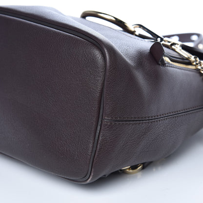 Chloe Suede Calfskin Small Faye Backpack Carbon Brown 12 of 12