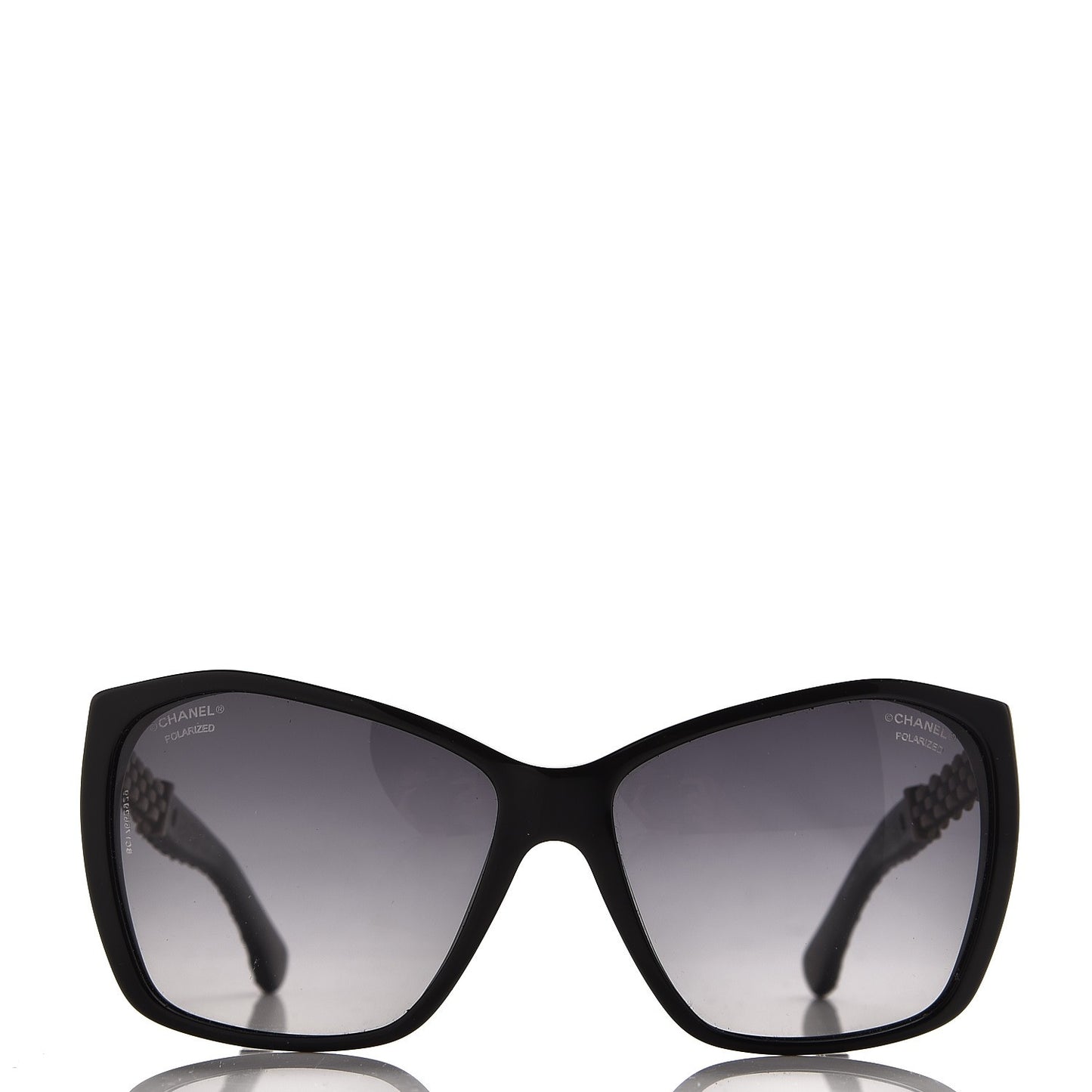 Lambskin Quilted Reissue Polarized Sunglasses 5327-Q Black