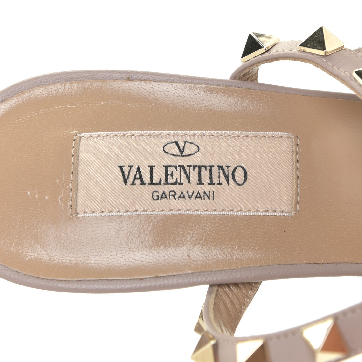 Valentino Garavani Patent Rockstud Ankle Strap 65mm Pumps 37 Rosso Valentino Poudre 11 of 14
