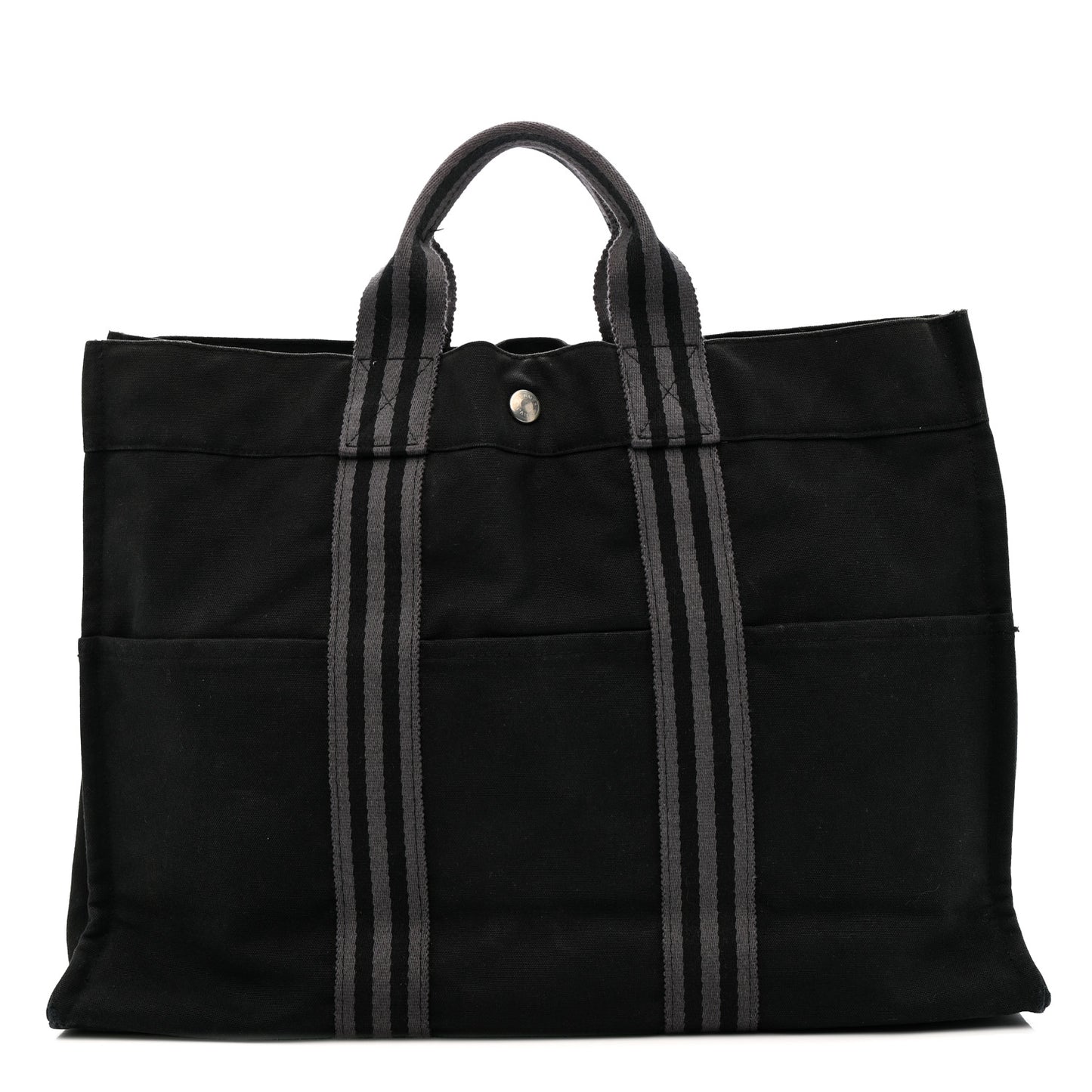 Canvas Herline MM Tote Black