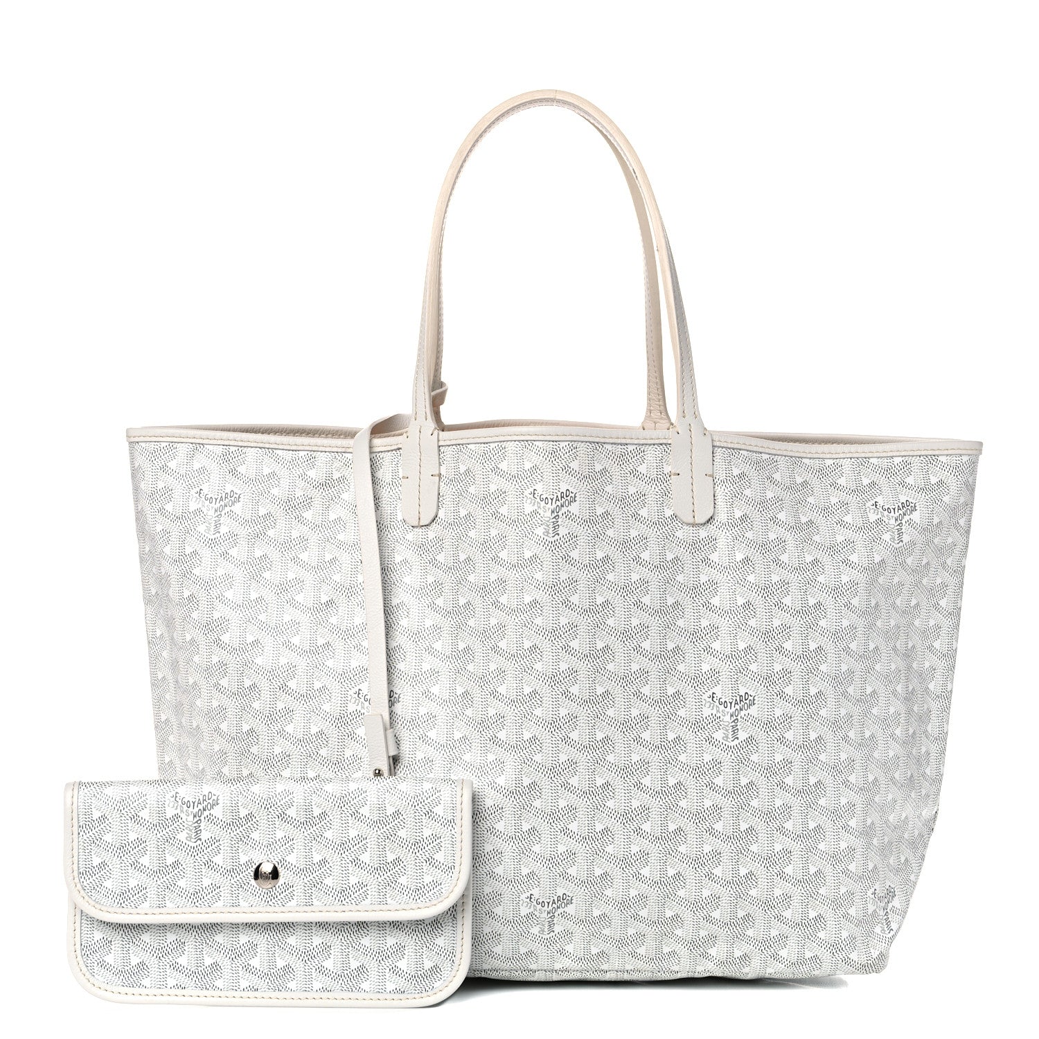 Goyard Goyardine Saint Louis PM White 1 of 13
