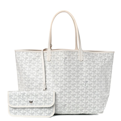 Goyard Goyardine Saint Louis PM White 1 of 13