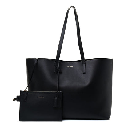 Saint Laurent Calfskin Large Shopping Tote Black 1 of 4