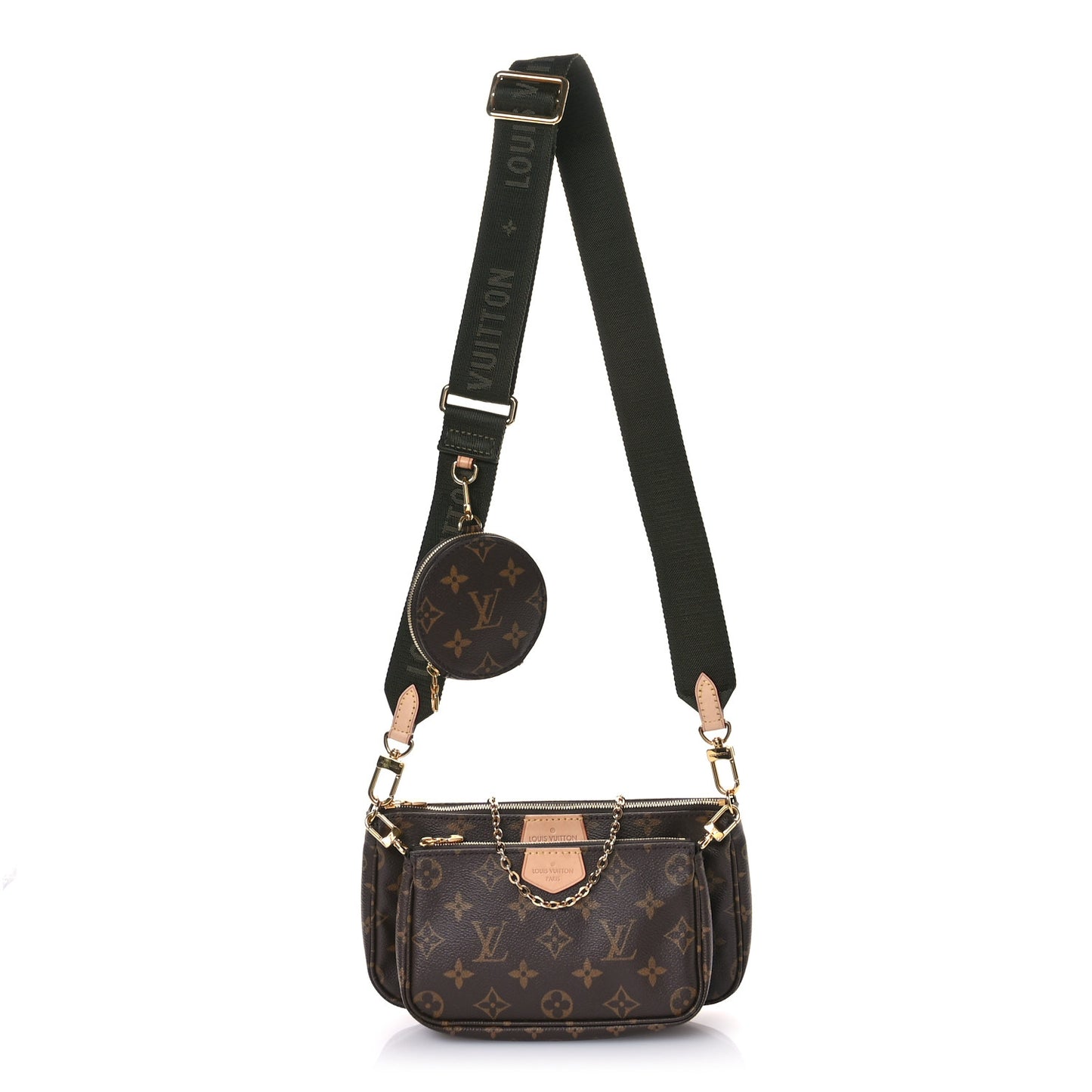 Monogram Multi Pochette Accessories Kaki