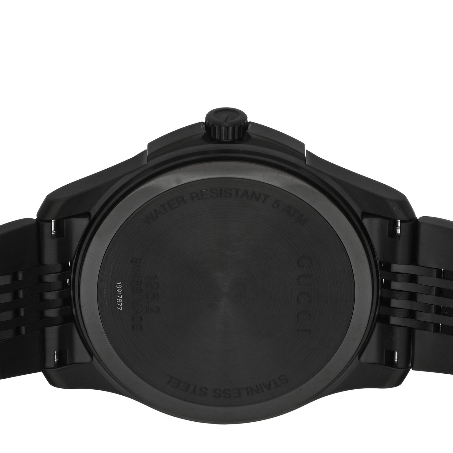 PVD Stainless Steel 44mm G-Timeless Quartz Watch Black