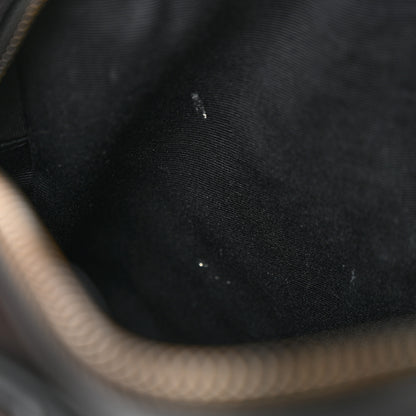 Saint Laurent Calfskin Matelasse Monogram Monochrome Lou Camera Bag Black 12 of 14
