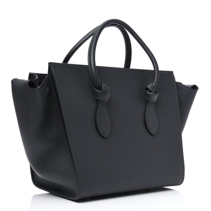 Celine Crisped Calfskin Mini Tie Knot Tote Anthracite 3 of 21