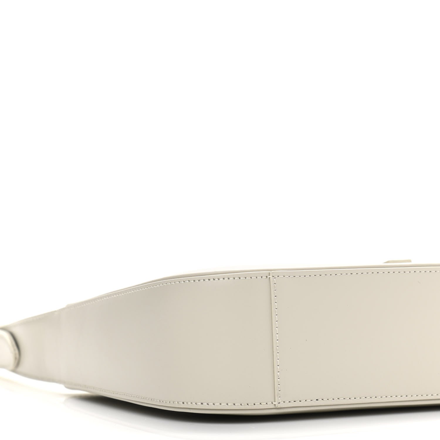 Saint Laurent Smooth Calfskin Le 5 A 7 Hobo Blanc Vintage 9 of 14
