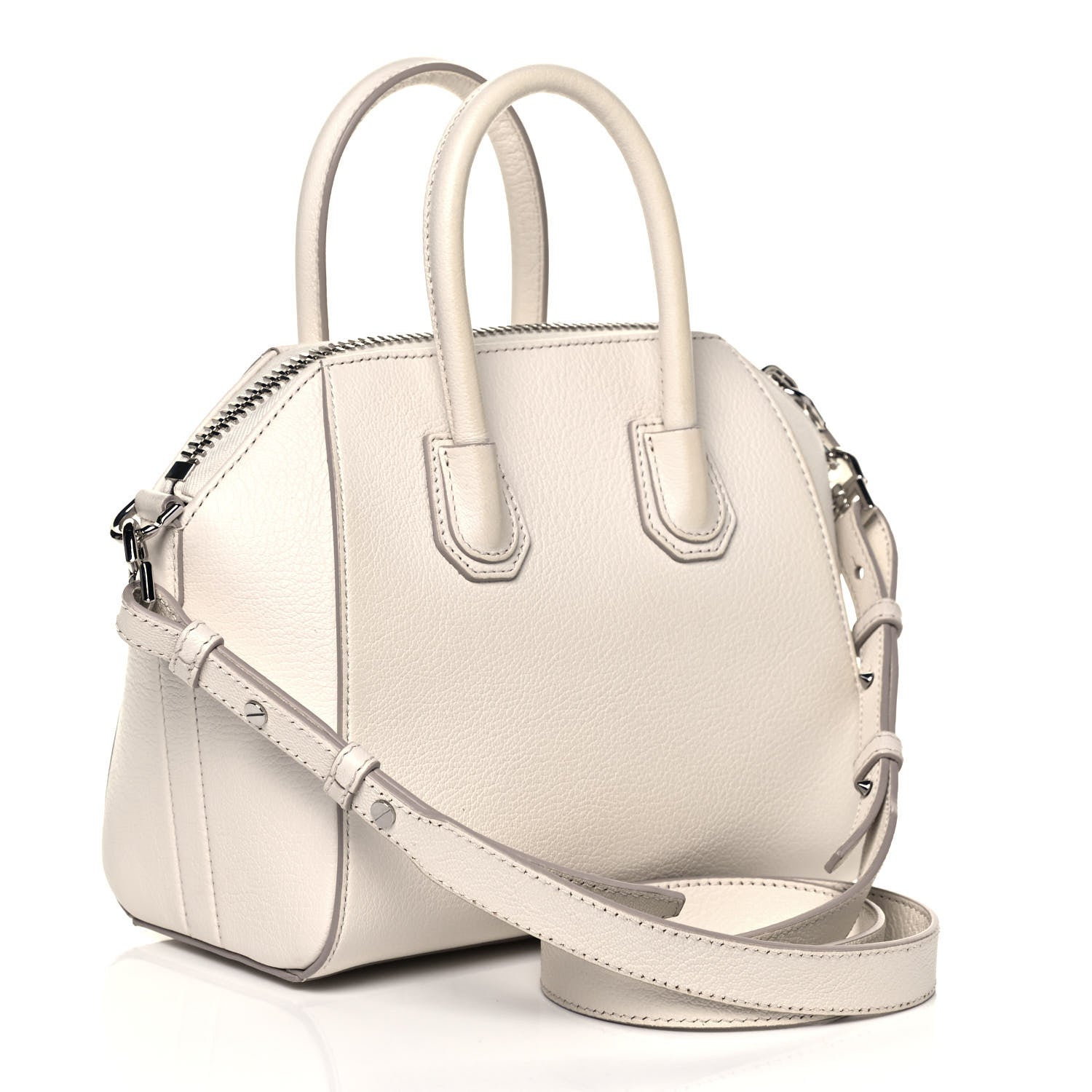 Givenchy Sugar Goatskin Mini Antigona White 3 of 9