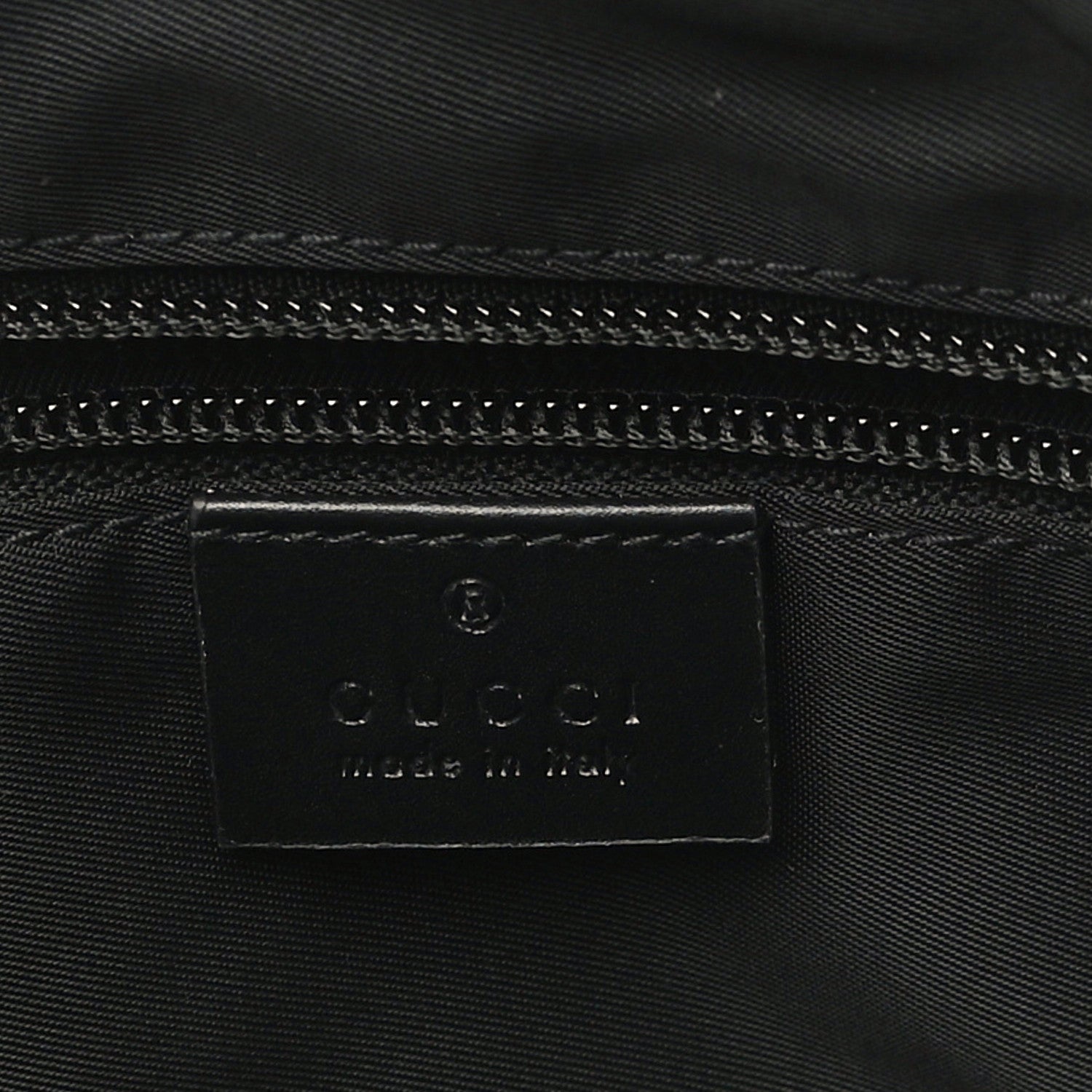 Gucci GG Supreme Monogram Web Messenger Bag Black 5 of 9