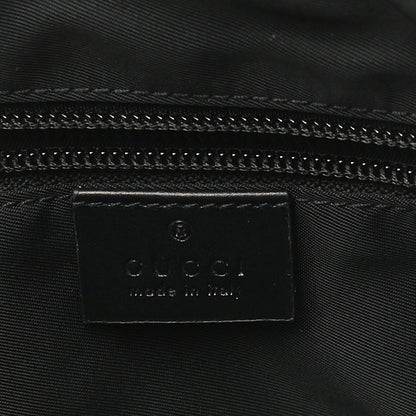 Gucci GG Supreme Monogram Web Messenger Bag Black 5 of 9