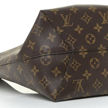 Louis Vuitton Monogram Flower Hobo Black 6 of 15