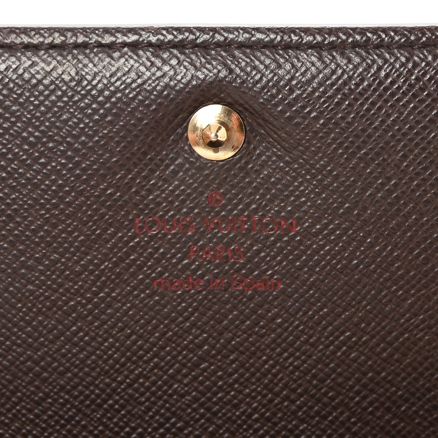 Louis Vuitton Damier Ebene Porte-Monnaie Billets Tresor Wallet 6 of 6
