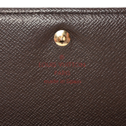 Louis Vuitton Damier Ebene Porte-Monnaie Billets Tresor Wallet 6 of 6