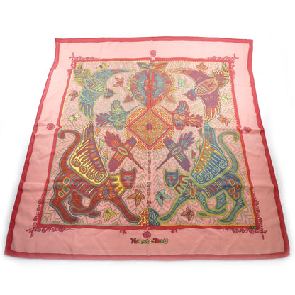 Hermes Cashmere Silk Legende Kuna Peuple de Panama Scarf 90 1 of 5