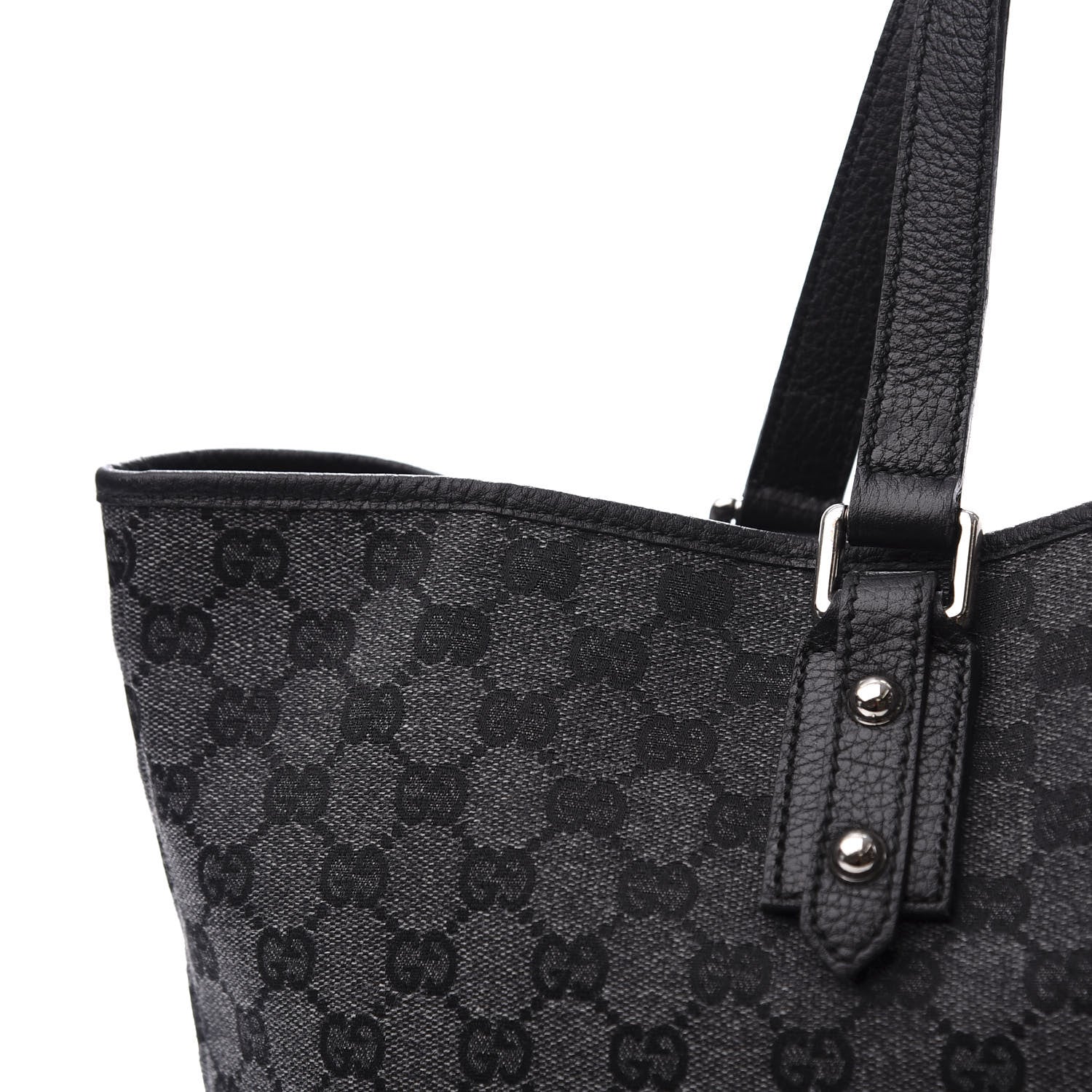 Gucci Monogram Medium Jolicoeur Tote Gray 10 of 10