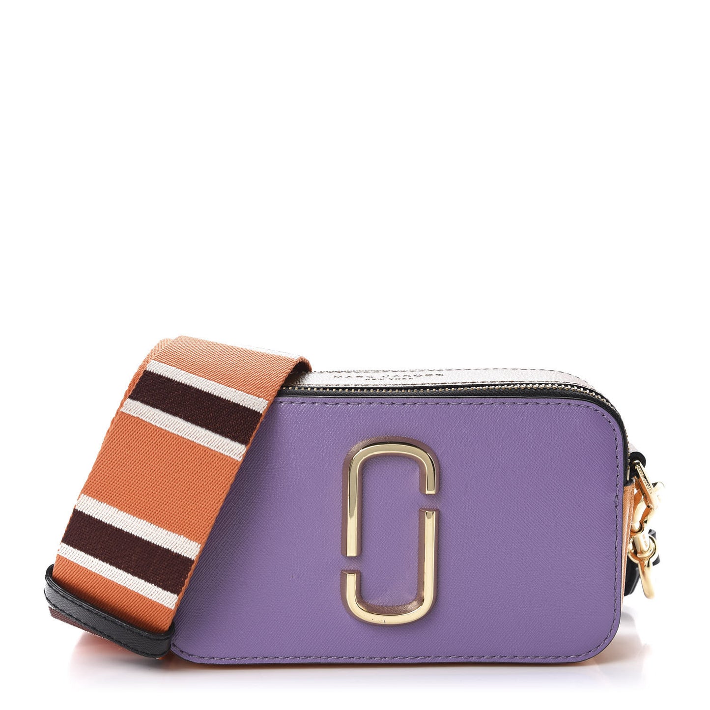 Saffino Small Snapshot Camera Bag Purple Orange