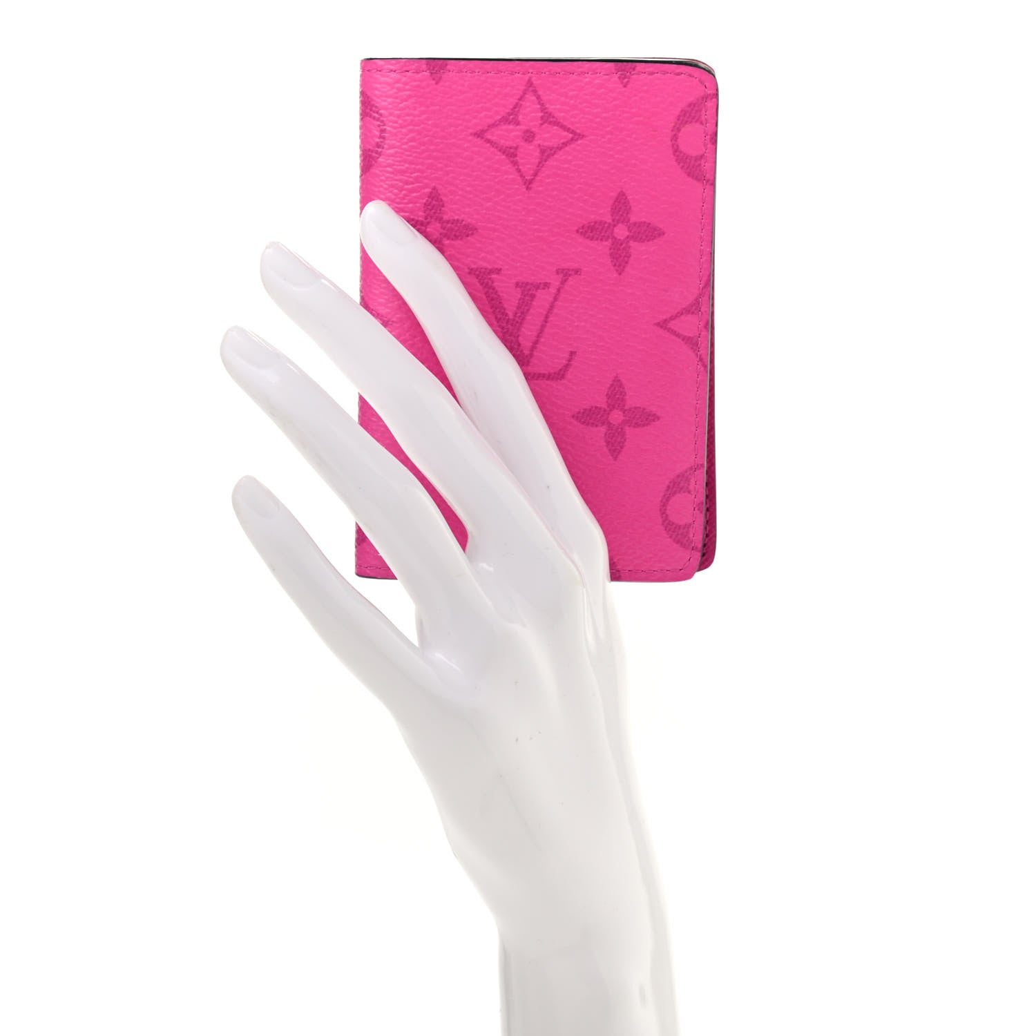 Louis Vuitton Taigarama Pocket Organizer NM Fuchsia 2 of 7