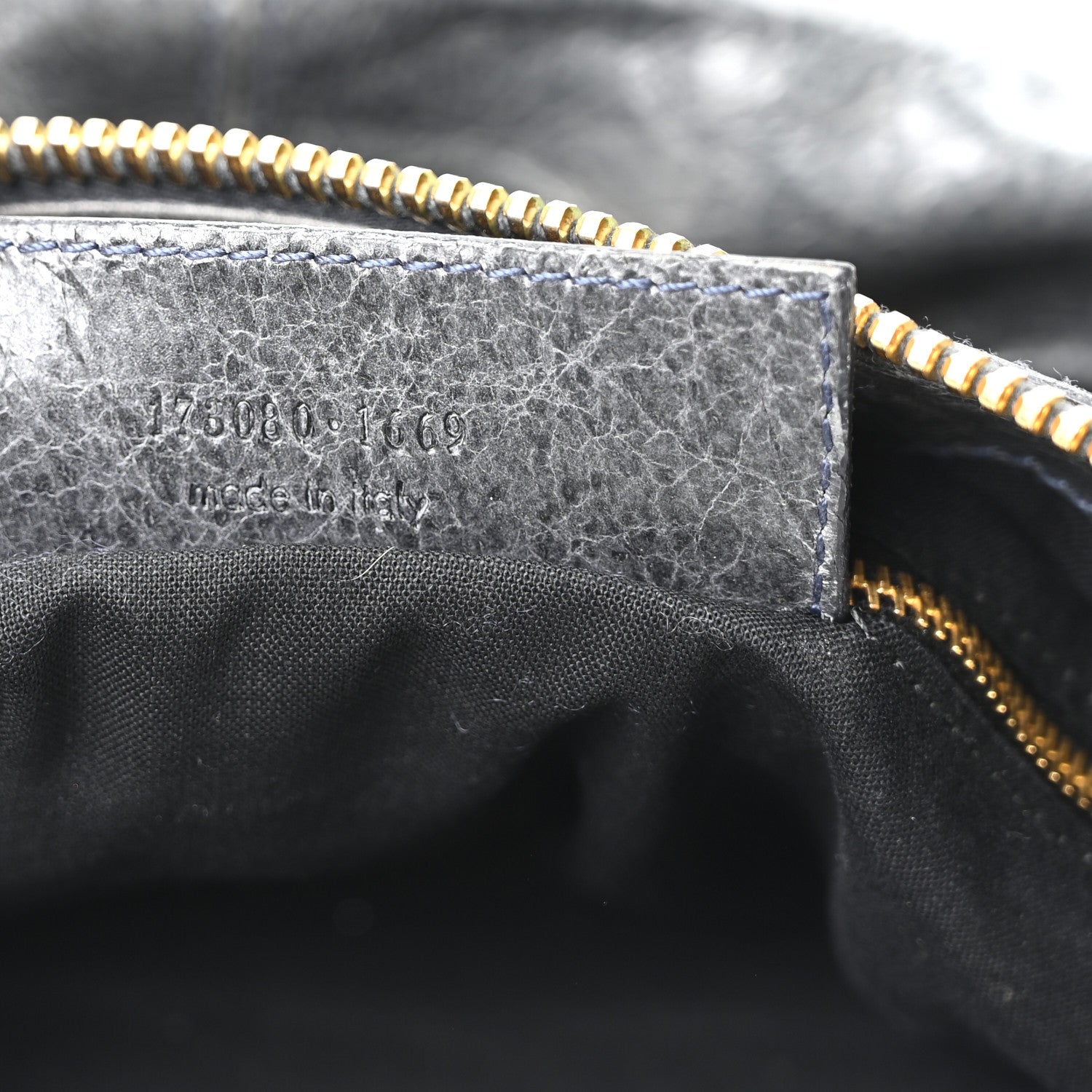 Balenciaga Agneau Giant 21 Gold Hardware Work Bleu Glacier 8 of 11
