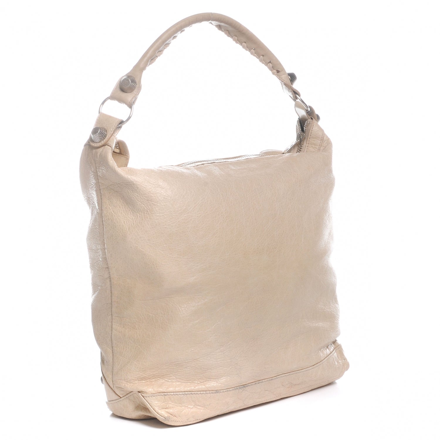 Balenciaga Agneau Giant 21 Silver Hardware Day Hobo Praline 3 of 7