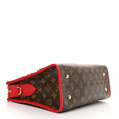 Louis Vuitton Monogram Popincourt PM Red 4 of 9