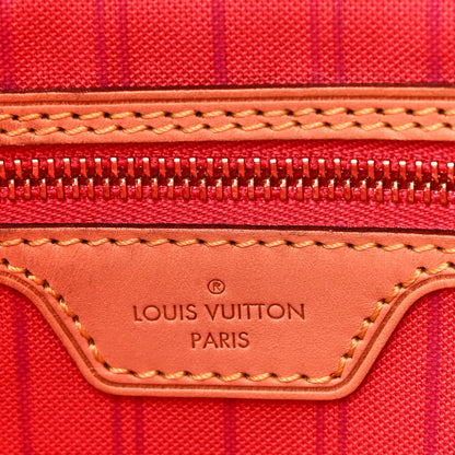Louis Vuitton Damier Azur Delightful PM Pink 6 of 12