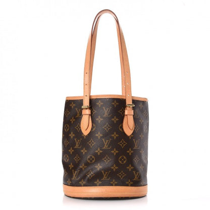 Louis Vuitton Monogram Petit Bucket 23 1 of 8