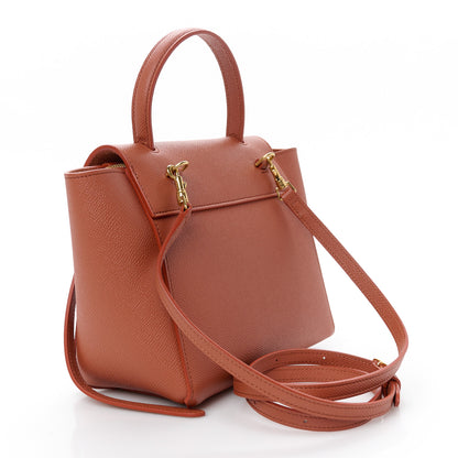 Celine Grained Calfskin Nano Belt Bag Terracotta 3 of 11
