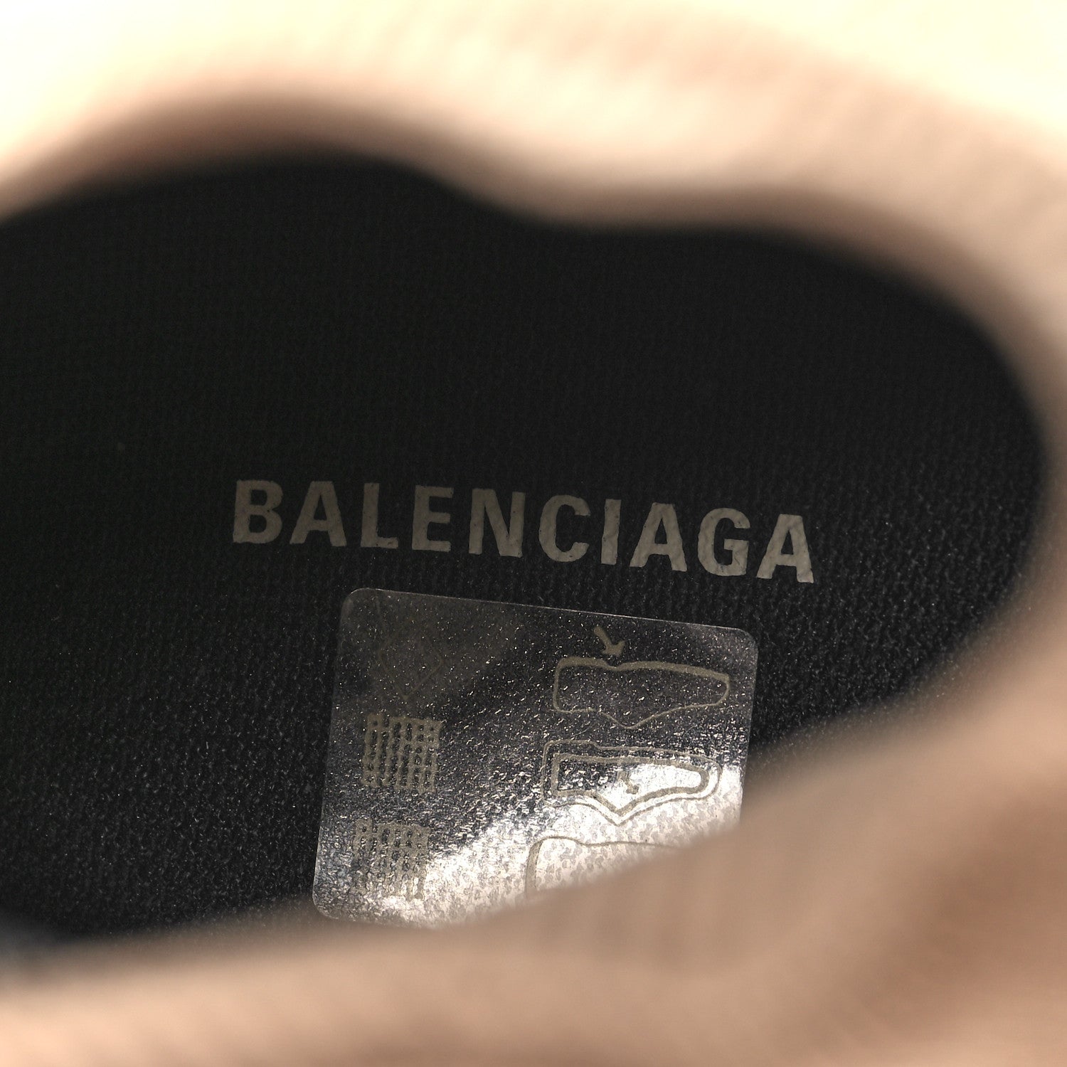 Balenciaga Technical 3D Recycled Knit Womens Speed 2.0 Sneakers 41 Monocolor Beige 9 of 10