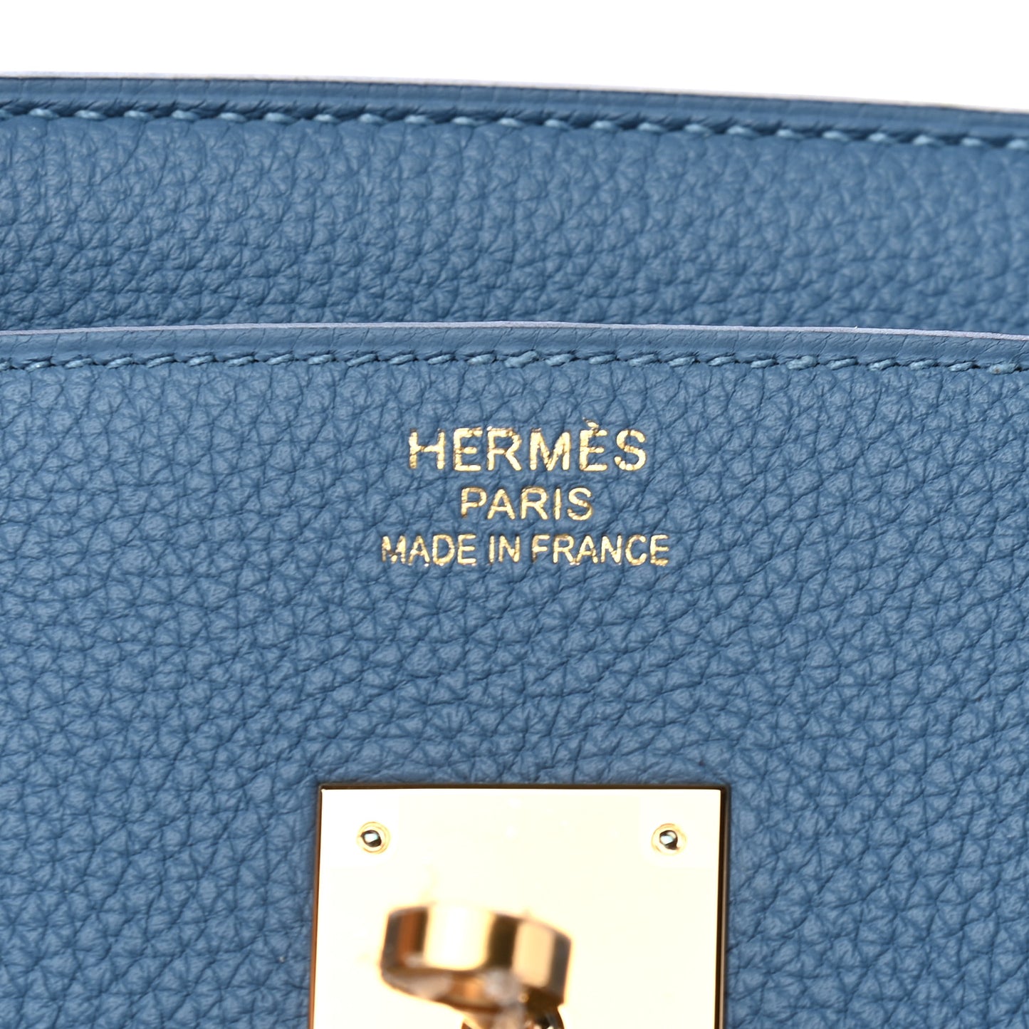 Togo Birkin 35 Azur